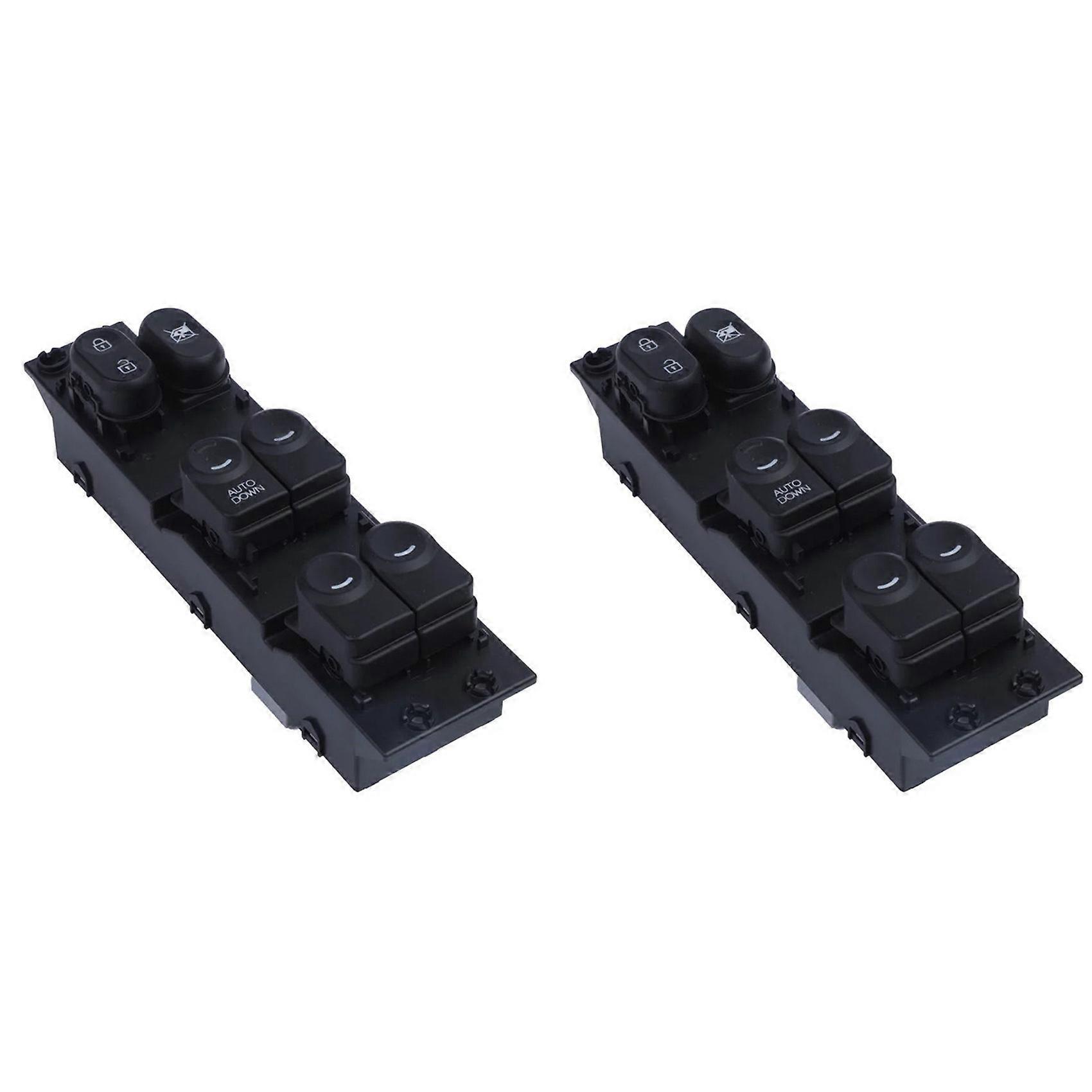 2 Interrupteurs De Lève-vitre Électriques Principaux Pour Hyundai Hb20 (référence 93570-1s005 / 935701s005)