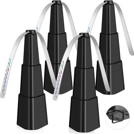 Set Mit 4 Automatischen Anti-fliegen-ventilatoren Für Tische Im Innen- Und Außenbereich, Tragbar, Picknick, Restaurant, Party, Zuhause