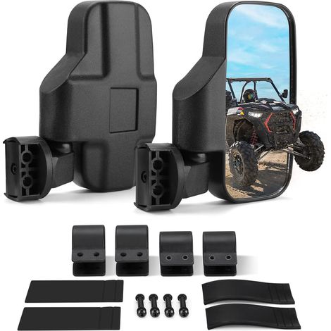 Spiegel Utv-seitenspiegel Passen Auf Die Meisten Utvs Mit 1,75"/2" Überrollbügeln
