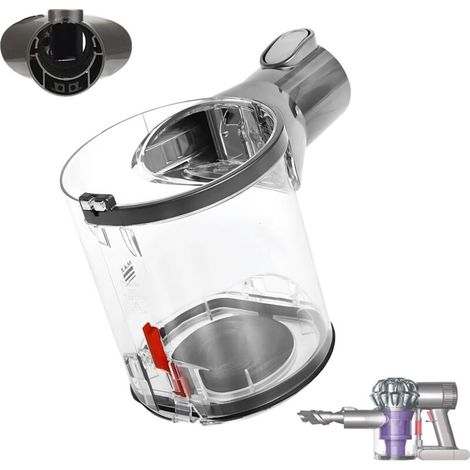 Staubbehälter Für Dyson V6, Behälterbaugruppe Für Dyson V6, Staubbecher Für Dyson V6 Animal Dc58 Dc59 Dc61 Dc62 Sv03 Hho8 Sv07 Staubsauger Teilenummer 965660-01