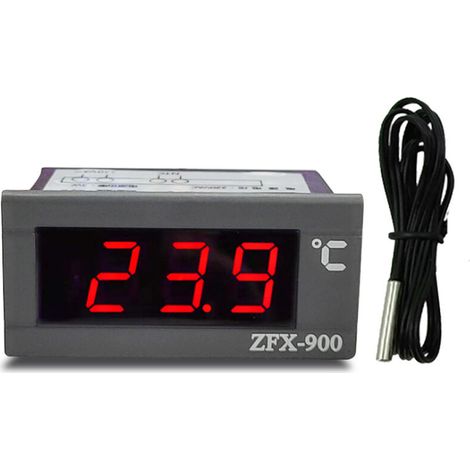 Swyeoot – Zfx-900 Digitales Kühlschrank- Und Gefrierschrank-thermometer – Messbereich -50 Bis 110 ℃ – 1 ℃ Genauigkeit – Klares Display