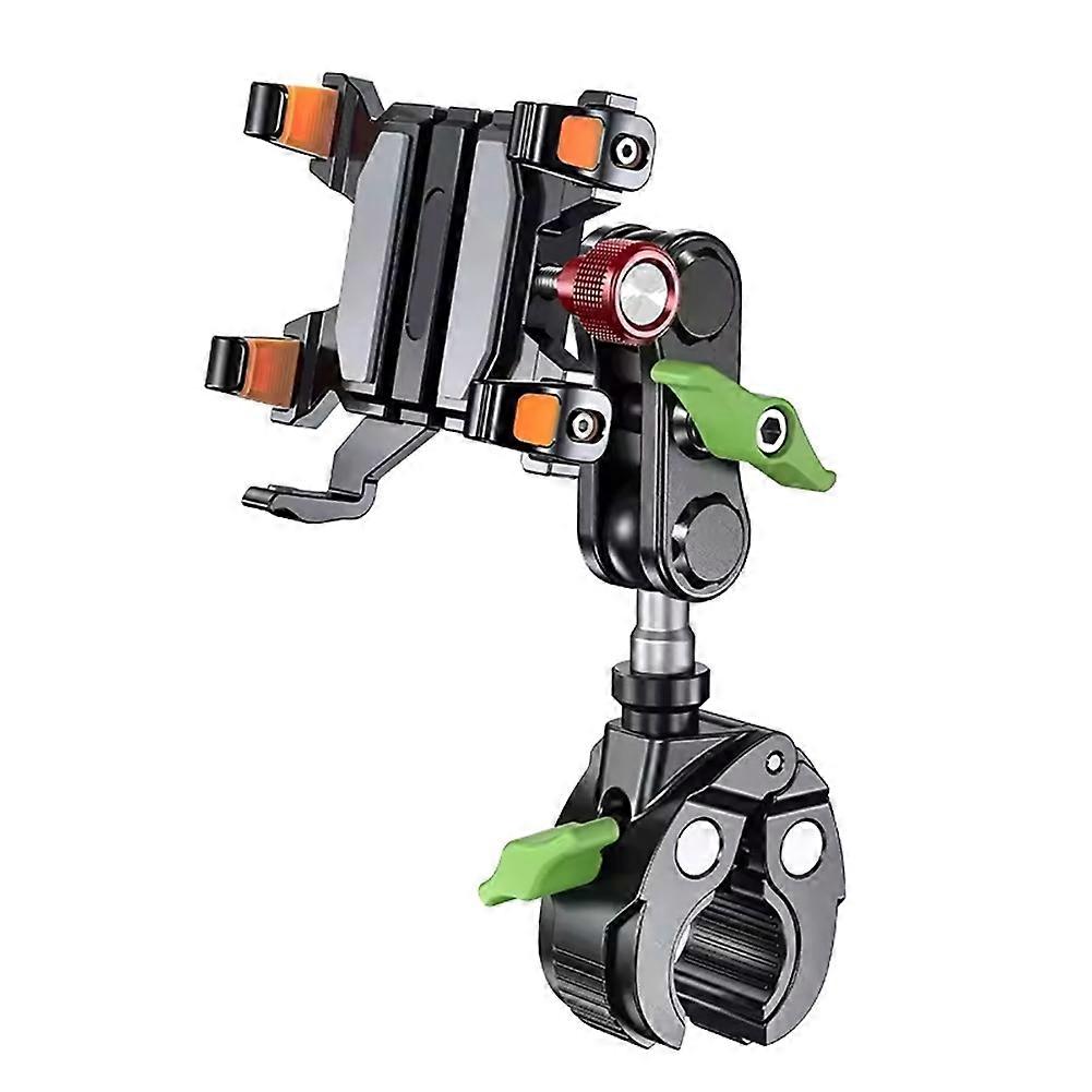 Support De Téléphone Portable À Cinq Griffes En Métal Antidérapant Et Robuste Pour Pare-brise De Voiture, Avec Ventouse Adhésive.