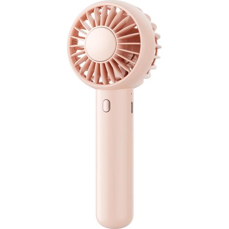 Tragbarer Mini-ventilator Von Gaiatop, Klein Und Leistungsstark, Niedliches Design, 3 Geschwindigkeiten, Persönlicher Hand- Und Schreibtischventilator Mit Sockel, Leicht, Wiederaufladbar Über Usb, Für