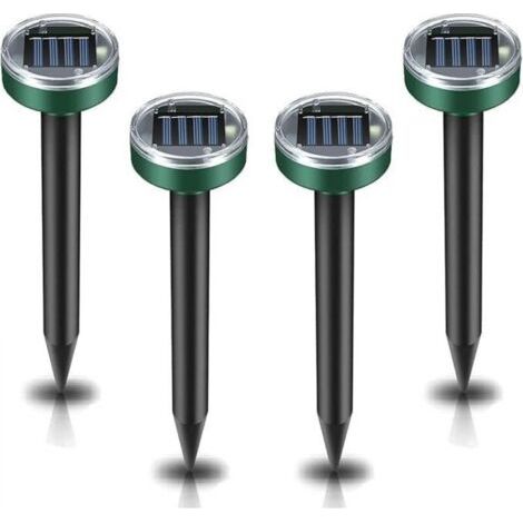Ultraschall-mäuseabwehrmittel Für Den Garten, Wasserdicht, Maulwurfabwehrmittel Für Mäuse, Rattenmäuse, Nagetierabwehrmittel