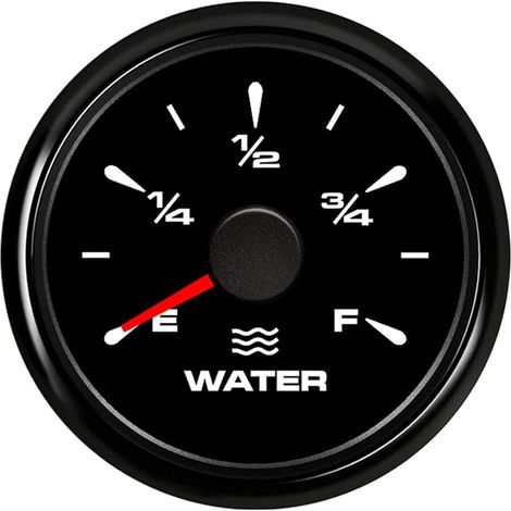 Wasserstandsanzeige, 52 Mm, Wasserdicht, Wasserstandsanzeige, 0–190 Ohm Oder 240–33 Ohm, Verstellbar, Mit 7 Farben Hintergrundbeleuchtung Für Auto, Motorrad, Yacht, Boot