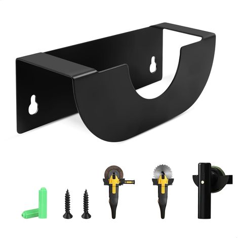 Winkelschleifer-wandhalterung, Winkelschleiferhalter Mit Befestigungsschrauben Für 115 Mm, Universalhalter Für Garage Und Werkstatt-werkzeugwand