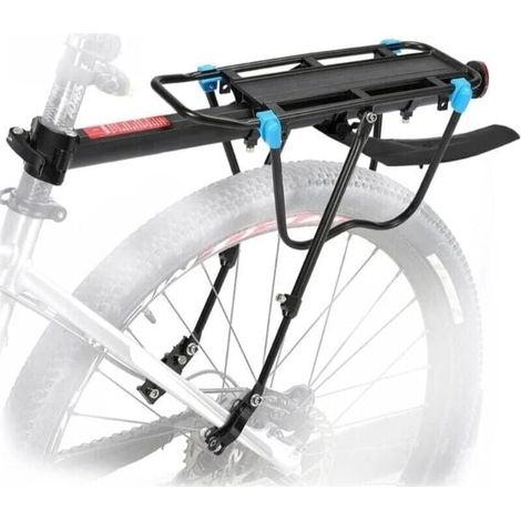 Ymyny Fahrrad-gepäckträger Hinten Mit 50 Kg Tragkraft, Verstellbarer Mtb-fahrrad-gepäckträger, Sattelstütze Mit Flügelreflektor Für Radfahren, Bergfracht