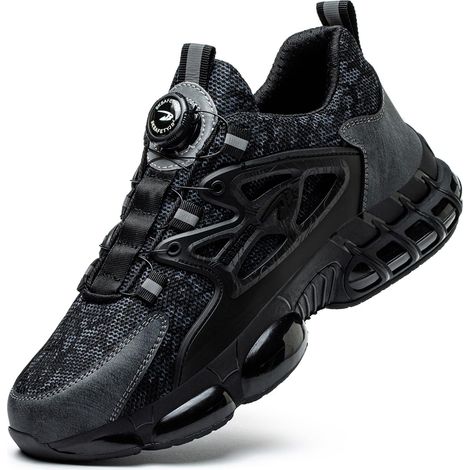 [french Days] Sicherheitsschuhe Für Herren Und Damen, Leichte, Atmungsaktive, Rutschfeste Arbeits-sneaker Mit Stahlkappe, 40 Eu