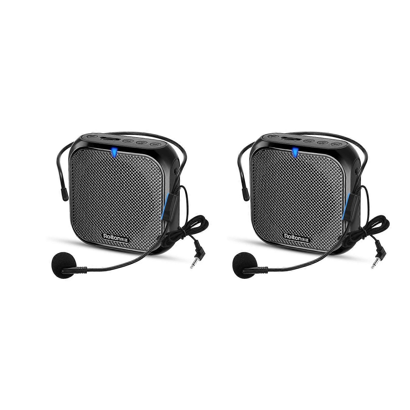 Amplificateurs Vocaux Portables Rolton, Amplificateur Mégaphone Avec Microphone Et Haut-parleur, Système De Sonorisation Personnel Pour L'Amplification De La Voix