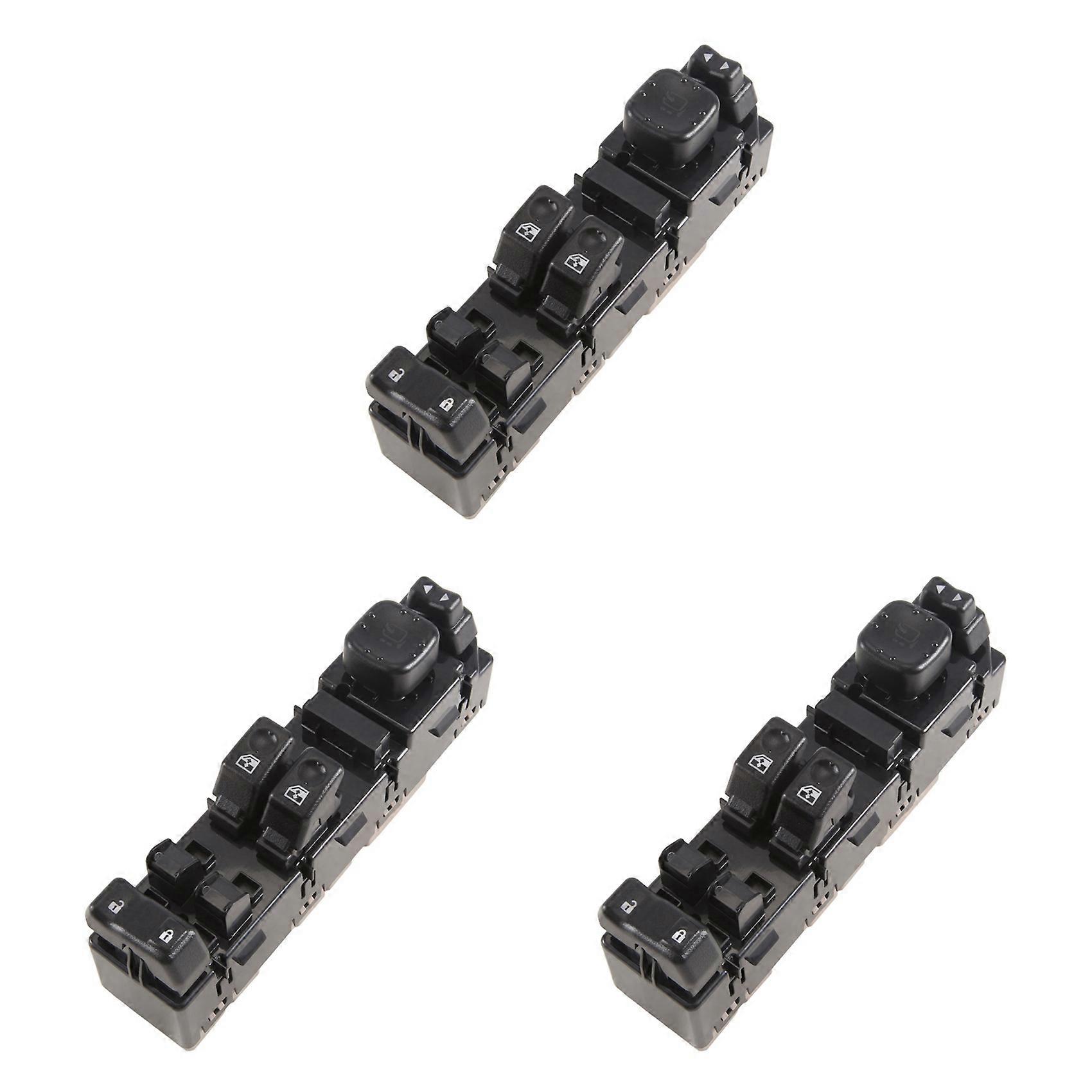 3x 15883322 Interrupteur Principal De Lève-vitre Électrique Avant Gauche Pour Chevrolet Silverado 1500 2500 3500 Gmc