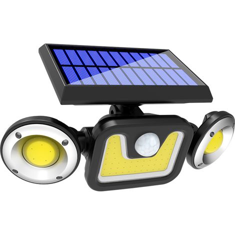 Ultrahelle 83-led-solarleuchte Für Den Außenbereich Mit Bewegungsmelder, Wasserdicht (ip65). Einfache Bedienung.