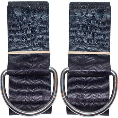 Aufhängegurte Für Baumschaukeln, Seilbaumschaukeln, Aufhängeset Mit Sicherheitskarabinern, Terylen, Geeignet Für Alle Schaukeln Und Hängematten, 5 Cm 2 M.