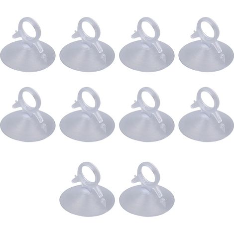 10 Stück Sonnenschutz-saugnäpfe, Hakenloser Auto-saugnapf, Pvc-mini-saugnäpfe, Transparent, Stark, Für Sonnenschutz, Fenster, Windschutzscheiben, Sonnenkollektoren, Badezimmer, Küche