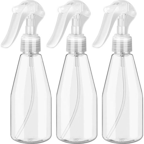 200 Ml Leere Sprühflasche – 3 Stück, Sprühbox, Sprühflasche, Transparente Kunststoffdosen, Leeres Spray Für Friseur, Pflanzen, Blumen, Wassersprüher, Friseursalon-fei Yu