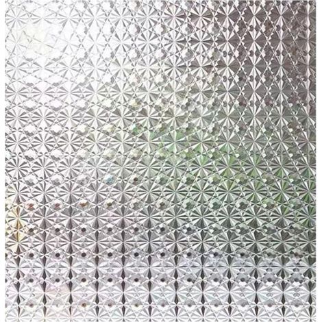 50 X 200 Cm Großes Design Für Badezimmerfenster Mit Durchscheinenden Folien Und Undurchsichtigen, Mattierten Aufklebern, Die Schönheit Und Funktionalität In Einklang Bringen.