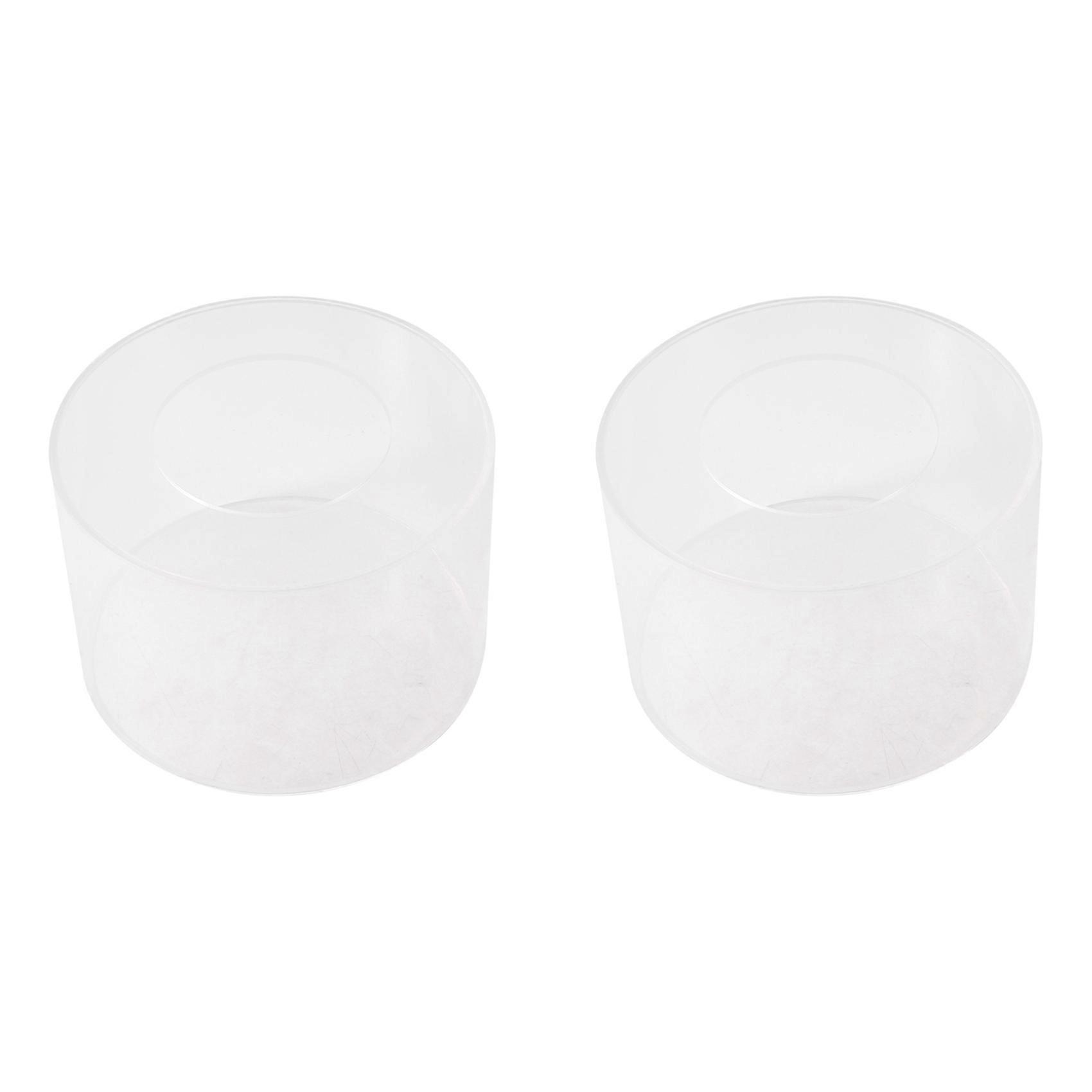 Plateau De Présentation Rond En Acrylique Pour Gâteaux (2 Pièces), Racloir À Bords, Plateau À Gâteaux, Plateau Rond Décoratif À Faire Soi-même, Rechargeable (a)