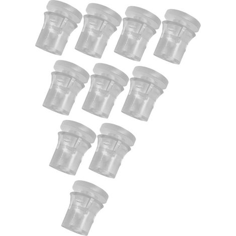 Set Mit 10 Transparenten, Unsichtbaren Abstandshaltern Für Die Wandmontage, Werbehalterung Für Den Innen- Und Außenbereich, Befestigungsschrauben Für Schilder, Geschäft, Büro, Geschäft, 1,4 Cm X 1,4 C