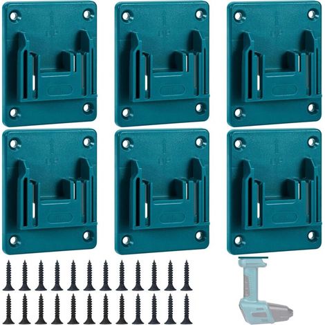 Batteriehalter Für Makita 18 V Akku-werkzeughalter Für Bl1860 Bl1850 Bl1840 Bl1830 Mit 10 Schrauben, 6-teilig