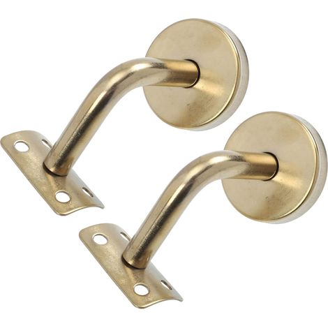 2 Stück Wand-treppengeländer-stützen Aus Edelstahl, Set Mit Körperstützen, Praktisches Zubehör Für Home Office, Geschäft Und Andere