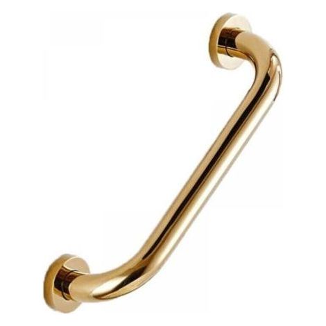 Badezimmer-haltegriff Aus Massivem Messing, Goldener Duschgriff, Unterputzmontage, Wandmontage, 30 Cm
