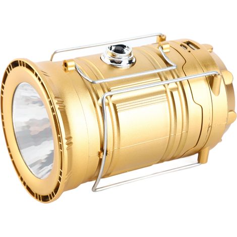 Solarbetriebene Campinglaterne, Taschenlampe Für Die Außenbeleuchtung, Tragbare Campinglampe, Für Camping, Ausflüge, Rettungseinsätze, Angeln, Höhlenforschung
