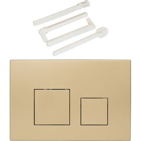 Union – Wandhängende Wc-betätigungsplatte – Kompatibel Mit Geberit Sigma 20, Up300, Up320 – Leise Und Wassersparende Betätigungsplatte – Einfache Installation