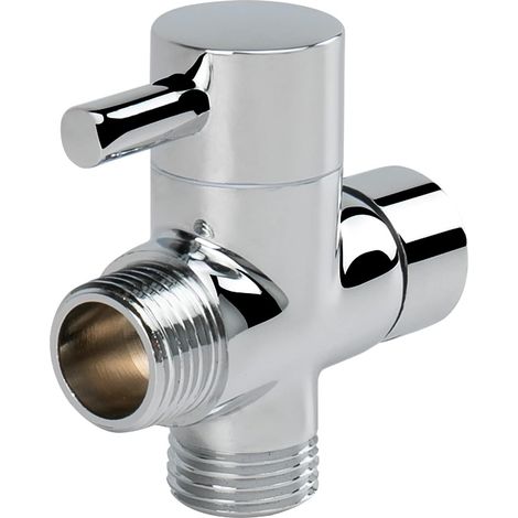 3-wege-duscharmatur G1/2 Messing Chrom Universaladapter Für Solardusche Badezimmer Garten