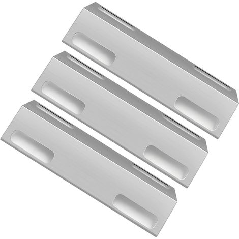 39 X 15 Cm Heizplatte Für Ducane Affinity, Landmann, Jamie Oliver, Edelstahl-grill-wärmeverteiler, Brennerabdeckung, Ersatzteil, 3er-pack