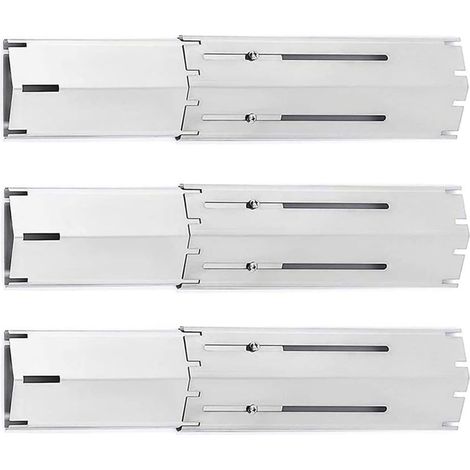 7635 Universal-gasgrill-brennerabdeckung, 29,8 Bis 53,3 Cm, Ersatzteile Für Blooma, Landmann, Taino, Outback, Campingaz, Charbroil, Barbecook Und Andere Grillmodelle, Diffusorplatte
