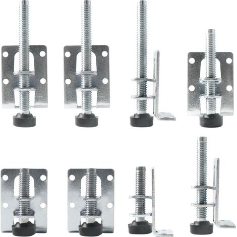 8 Stück Verstellbare Möbelfüße, 55/80/105 Mm Nivellierfüße, Höhenverstellbare Füße Für Möbel, Tische, Sofa, Schränke, Werkbank