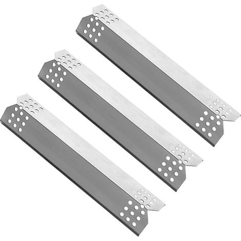 97371 (3er-pack) Kochplatte, Hitzeschild, Hitzezelt, Aromariegel Aus Porzellan Für Campingaz, Char-broil, Landmann Und Andere Grillmodelle