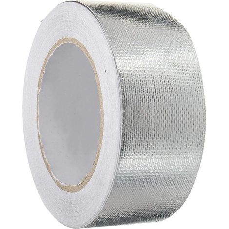 Aluminiumfolienband 5 Cm X 20 M, Hitze- Und Uv-beständig, Mit Glasgewebe