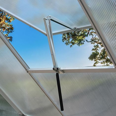 Automatischer Fensteröffner Für Gewächshäuser, Solarwärmeempfindlicher Gewächshaus-fensteröffner, Hebt 7 Kg (einzelne Feder)