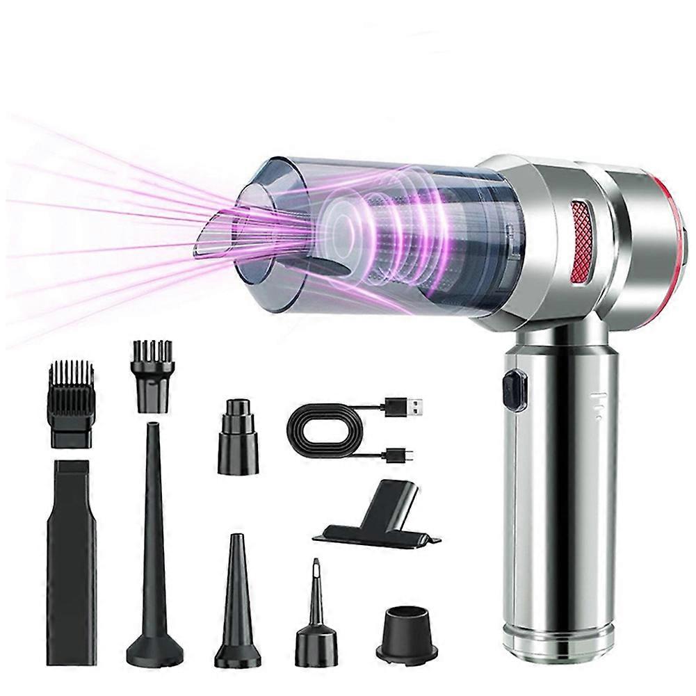 Aspirateur Portable Sans Fil, Puissant Aspirateur À Main De 16 000 Pa Avec Mini-aspirateur Sans Balais Pour Voiture Et Maison.