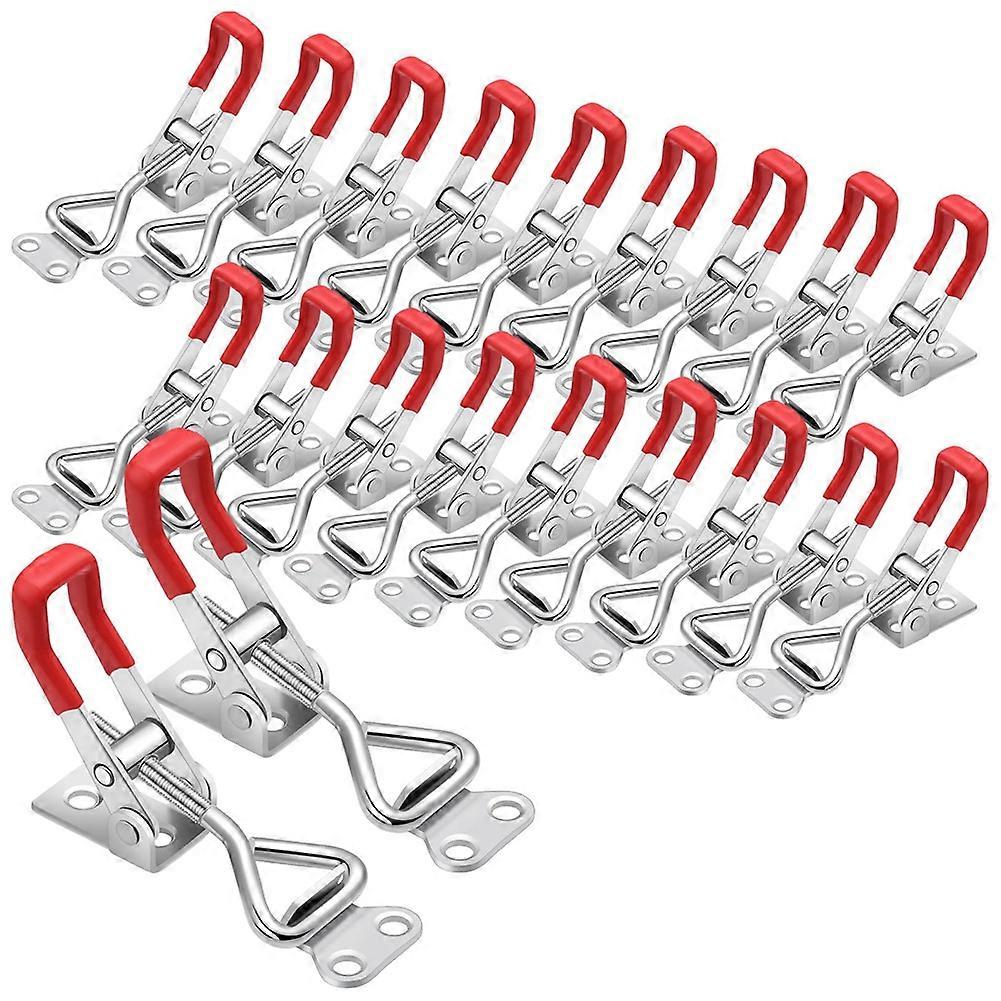 Lot De 36 Loquets À Bascule Réglables, Loquets De Porte Robustes, Loquets De Porte En Métal, Quincaillerie Résistante