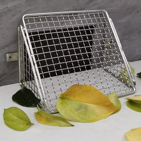 Dachrinnenschutz Aus Edelstahl 304, Fallrohrfilter, Rohrschutzabdeckung, Außenabflussabdeckungen Für Balkone, Dächer, Hofentwässerungssysteme (15 Cm)