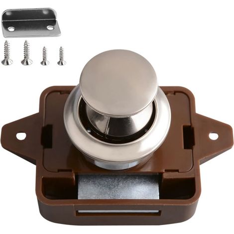 Druckknopf-riegelschlösser Für Wohnmobil-möbelschloss, Druckknöpfe, Türtürschloss, Möbelverschluss Für Schubladen, Wohnmobile, Boote, Yachten, Schränke