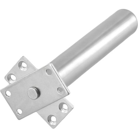 Federtürschließer Für Innentüren, Zuhause, Büro, Hotel – Silbernes Metall – 14,55 Cm – Einfache Montage