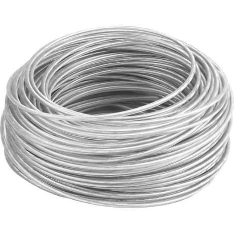 Freischneiderfaden, Trimmerfaden Aus Stahl, 2,4 Mm X 30 Meter Für Rasenmäher