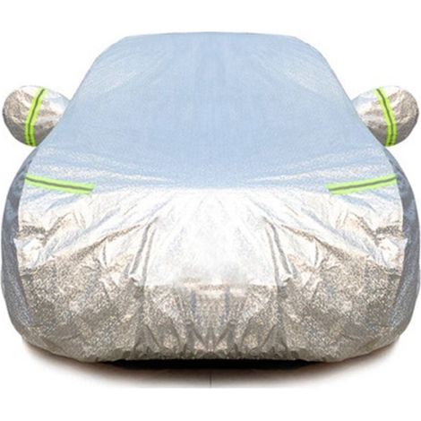 Outdoor-autoabdeckung Suv, Universelle Wasserdichte Autoabdeckung, Hagelschutz, Uv-schutz, Mit Reißverschluss, 460 X 185 X 150 Cm (3 L)