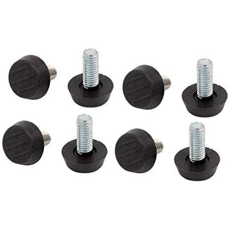 Packung Mit 20 Einschraubbaren Möbelbein-einstellfüßen M6 X 20 Mm Gewinde