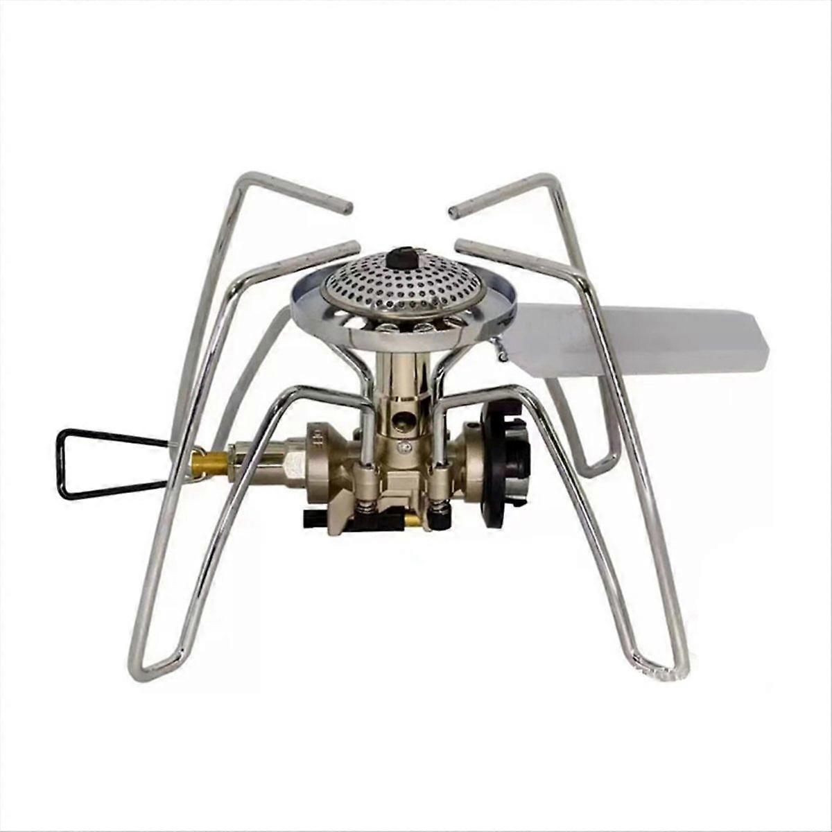 Réchaud À Cassette Portable Spider Avec Allumeur Pliable Pour Le Camping, La Randonnée Et Les Pique-niques En Plein Air.