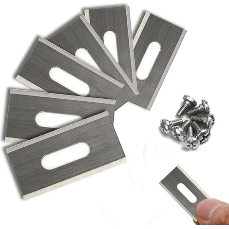 Rasenmesser Für Husqvarna Mit Doppelt Geschärfter Edelstahlklinge 36,5 X 18,5 X 0,65 Mm (silber 30 Stück)
