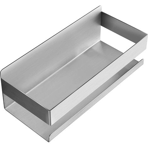 Selbstklebendes Badezimmerregal Zum Aufkleben Ohne Bohren, Edelstahl Sus304, Selbstklebendes Regal Auf Wandmontierten Duschregalen Im Badezimmer