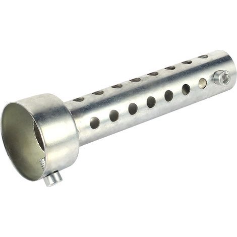 Universeller Motorrad-auspuffschalldämpfer, Db-killer, Schallwand, Silbereinsatz 42 Mm
