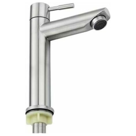 Vurahome – Badezimmer-wasserhahn, Nur Für Kaltes Wasser, Waschbecken-wasserhahn, Langlebige Kupfer-chrom-oberfläche, Handwasch-wasserhahn, Keramikkartusche, Abnehmbarer Luftsprudler, Praktisch Zum Rei