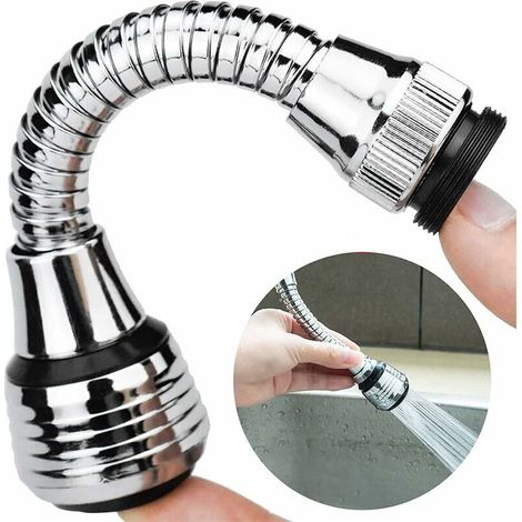 Wasserhahn-verlängerung, Wasserhahn-verlängerung, Wasserhahn-auslauf, 360° Drehbare Wasserhähne, Wasserhahn-wassersparer, Für Zuhause, Küche, Badezimmer, Waschbecken, Wasserhahn