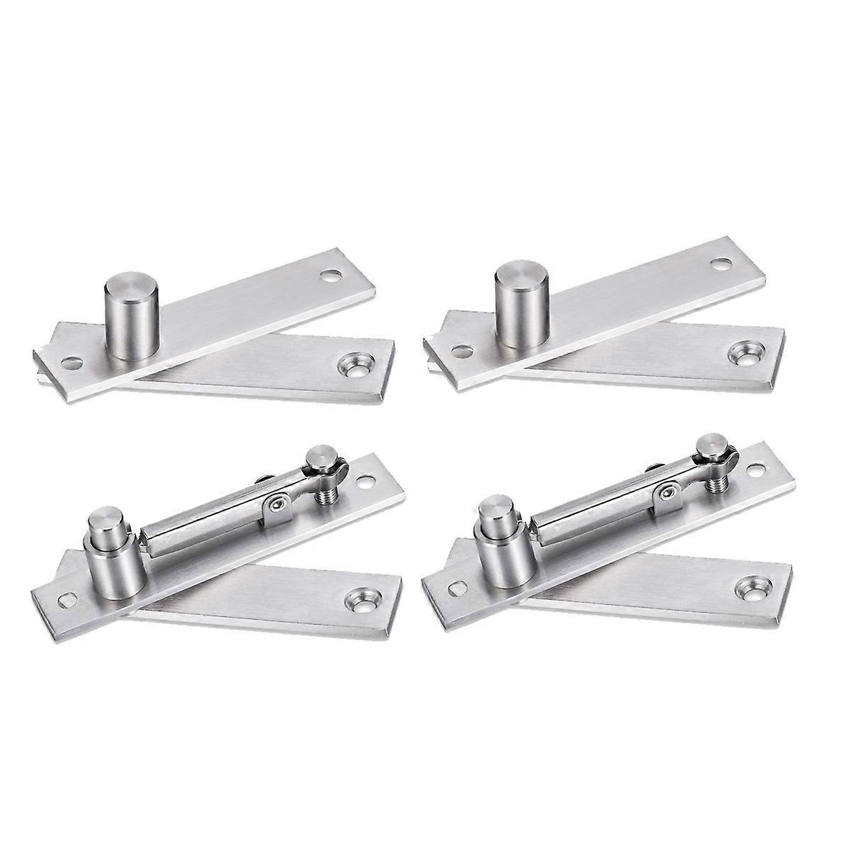 Charnière Pivotante Robuste Pour Porte En Bois, Charnière Invisible Pour Porte Secrète, Rotation À 360°, Lot De 2.