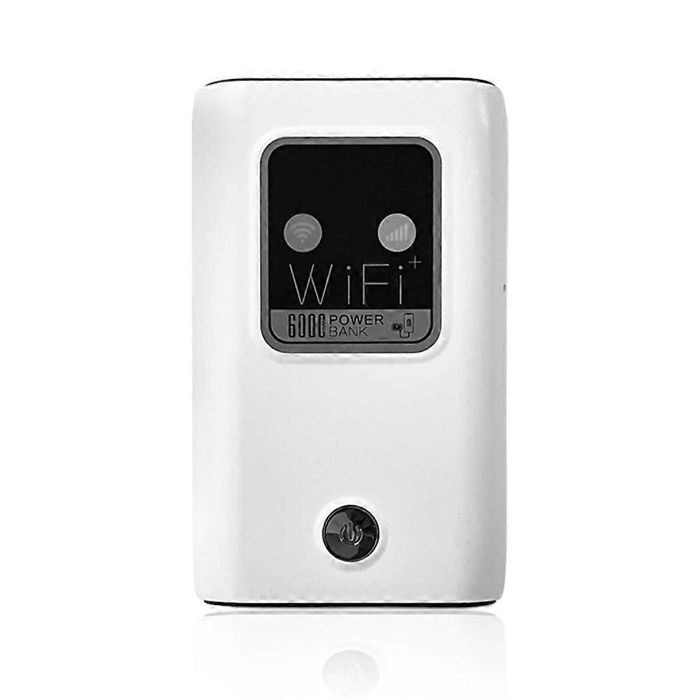 Routeur 4g Lte Wi-fi Portable, Mini Hotspot Extérieur De Poche Mifi 150 Mbps, Emplacement Pour Carte Sim, Batterie Externe De Secours