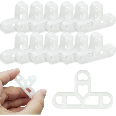100 Stück 10 Mm Fliesenabstandshalter – T-förmige Fliesenabstandshalter – Zum Schneiden Und Ausgleichen Von Lücken